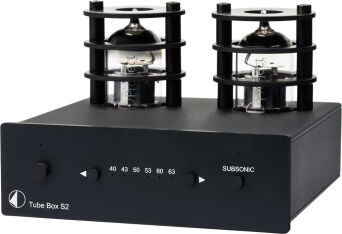 Pro-Ject Tube Box S2 - przedwzmacniacz gramofonowy, lampowy