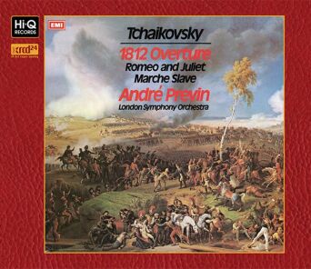 "Tchaikovsky : Overture "1812", Op.49 Marche Slave, Op.31 Romeo & Juliet - Fantasy Overture" Andre Previn (Conductor) - XRCD24