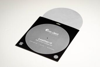 Pro-Ject Leather IT - skórzana mata gramofonowa