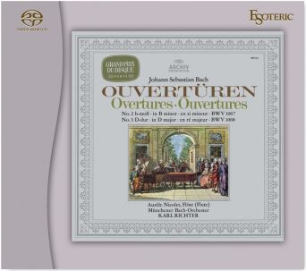 Esoteric SACD/CD Hybrid płyta - J.S.BACH Overtures , No.2 h-moll, No. 3 D-dur.