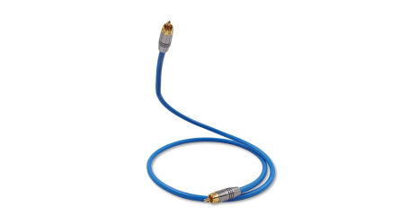 Melodika SBSW / Kabel do subwoofera RCA-RCA Sky Blue