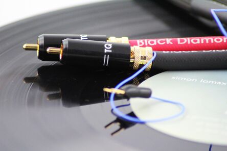 Tellurium Q Black Diamond Phono / Turntable RCA - interkonekt gramofonowy