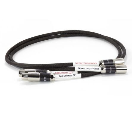 Tellurium Q Silver Diamond XLR - interkonekt analogowy, para