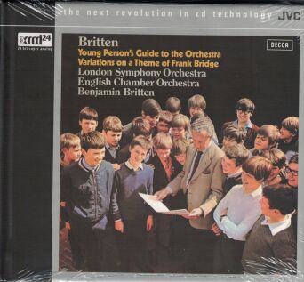 Benjamin Britten - Young Person's Guide to the Orchestra - Variations on a Theme of Frank Bridge - płyta CD XRCD24