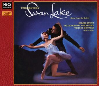 Tchaikovsky : "Le Lac Des Cygnes" ("SWAN LAKE"), Op.20 Ballet Suite Yehudi Menuhin, Efrem Kurtz, Philharmonia Orchestra - płyta CD XRCD24