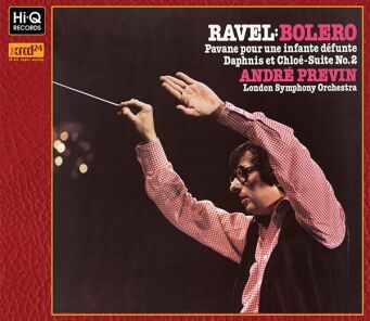 "Ravel : Boléro Pavane pour une infante défunte Daphnis et Chloé - suite No.2" Andre Previn (Conductor)  - płyta CD XRCD24