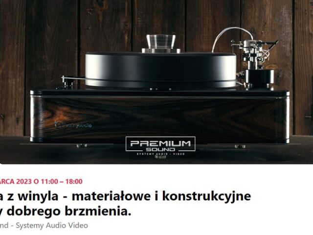 Muzyka z winyla - materiałowe i konstrukcyjne aspekty dobrego brzmienia.